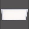 Leuchten Direkt LS-FLAT Ceiling Light LED white, 1-light source, Remote control, Colour changer
