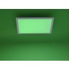 Leuchten Direkt LS-FLAT Ceiling Light LED white, 1-light source, Remote control, Colour changer