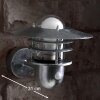 Nordlux Agger Sensor outdoor wall light galvanized, 1-light source, Motion sensor