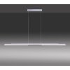 Paul Neuhaus Q-HENRIK Pendant Light LED aluminium, 3-light sources, Remote control