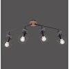 Leuchten-Direkt JARO Ceiling Light Light wood, 4-light sources