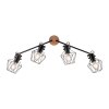 Leuchten-Direkt JARO Ceiling Light Light wood, 4-light sources