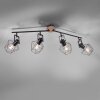 Leuchten-Direkt JARO Ceiling Light Light wood, 4-light sources