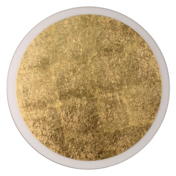 Lutec MOON Wall Light gold, 1-light source