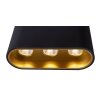 Globo LORO Ceiling Light LED black, 1-light source