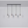 Globo FLECKI Pendant Light grey, 4-light sources