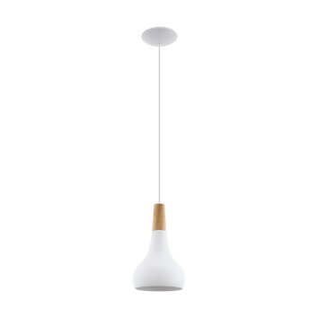 Eglo SABINAR pendant light white, 1-light source