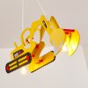 BAGGER Pendant Light yellow, 2-light sources