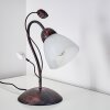 Peccia Table Lamp rust-coloured, 1-light source