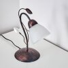 Peccia Table Lamp rust-coloured, 1-light source
