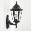 ESTELI Outdoor Wall Light black, 1-light source, Motion sensor