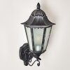 Lignac Outdoor Wall Light black, silver, 1-light source