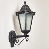 Lignac Outdoor Wall Light black, silver, 1-light source