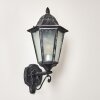 Lignac Outdoor Wall Light black, silver, 1-light source