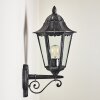 Lignac Outdoor Wall Light black, silver, 1-light source