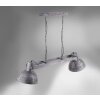 Leuchten-Direkt SAMIA Pendant Light grey, 2-light sources