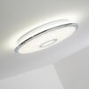 Jamton Ceiling Light LED chrome, 1-light source, Remote control