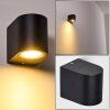 NORDBORG Outdoor Wall Light LED black, 1-light source