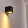 NORDBORG Outdoor Wall Light LED black, 1-light source