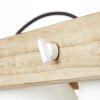 Brilliant Plow Pendant Light Light wood, white, 3-light sources