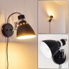 Stranderott Wall Light black, 1-light source