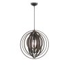 Trio BOOLAN pendant light brown, 1-light source