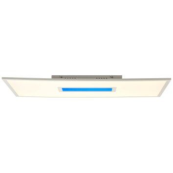 Brilliant ODELLA Ceiling mounting panel LED white, 1-light source, Remote control, Colour changer