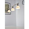 Reality DALLAS nickel pendant light matt nickel, 3-light sources