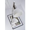 Reality DALLAS nickel pendant light matt nickel, 3-light sources