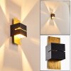 Tora Wall Light black-gold, 1-light source