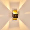 Tora Wall Light black-gold, 1-light source