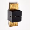 Tora Wall Light black-gold, 1-light source