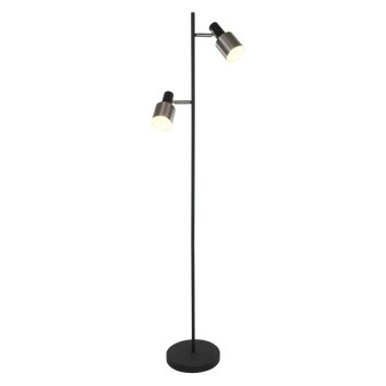 Floor Lamp Steinhauer Fjorgard black, 2-light sources