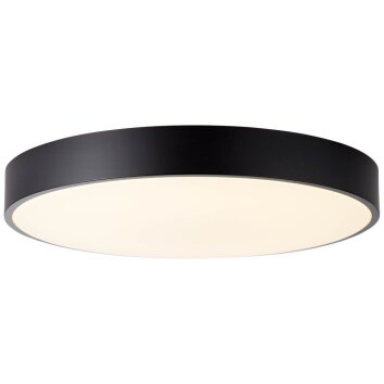 Brilliant SLIMLINE Ceiling Light LED black, 1-light source, Remote control
