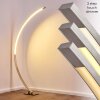 Ruswil Floor Lamp LED matt nickel, 1-light source