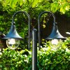 Elgin lamppost black, 2-light sources