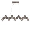 Pendant Light By Rydens Splendor chrome, grey, 25-light sources