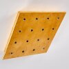 PIONNAT Ceiling light LED gold, 16-light sources