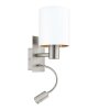 Eglo PASTERI wall light LED matt nickel, 2-light sources
