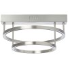 Brilliant LIVING TUNAR Ceiling light LED matt nickel, 1-light source