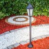 HONGKONG FROST outdoor floor lamp black, 1-light source