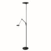 Steinhauer Zodiac Floor Lamp LED black, 2-light sources