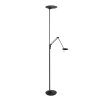 Steinhauer Zodiac Floor Lamp LED black, 2-light sources