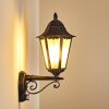 Lignac Outdoor Wall Light black, silver, 1-light source