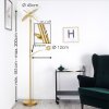 CAZIS Floor Lamp LED brass, 2-light sources