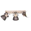 Steinhauer Gearwood Ceiling Light anthracite, 3-light sources