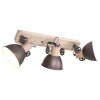 Steinhauer Gearwood Ceiling Light anthracite, 3-light sources