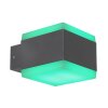 Outdoor light Globo SLICE LED anthracite, 1-light source, Colour changer