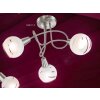 Globo ELLIOTT ceiling light matt nickel, 3-light sources