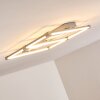 BEKEN Ceiling light LED brushed steel, 1-light source